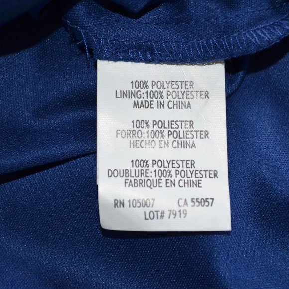 Navy cap sleeve crochet-lace dress - Picture 7 of 10